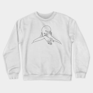 embrace of lovers Crewneck Sweatshirt